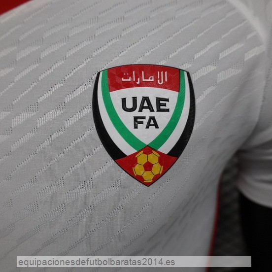 Nuevo Tailandia 1ª Jugadores Camiseta Emiratos Árabes Unidos 2023 Blanco Baratas